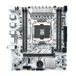 X99 LGA 2011-v3 White Motherboard with DDR4 Support