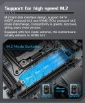 X99 LGA 2011-v3 White Motherboard with DDR4 Support