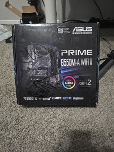 Prime B550M-A WiFi II Micro ATX Motherboard