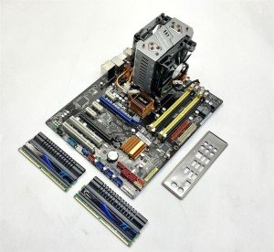 ASUS P5Q PRO TURBO Motherboard & Core2 Quad CPU