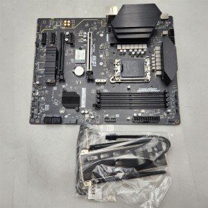 MSI PRO Z790-S WiFi ProSeries Motherboard (Supports 12th/13th/14th Gen Intel Processors, LGA 1700, DDR5, PCIe 5.0, M.2, 2.5Gbps LAN, USB 3.2 Gen2, HDMI/DP, Wi-Fi 6E, Bluetooth 5.3, ATX)