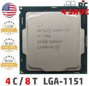 Intel Core i7-7700 4-Core 3.60GHz Processor