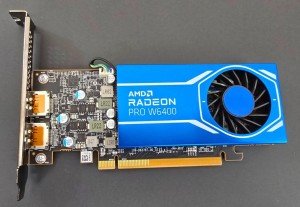 AMD Radeon PRO W6400 4GB GDDR6 Graphics Card