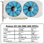 Radeon RX 590 8GB GDDR5 Gaming Graphics Card