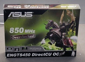 ASUS ENGTS450 Overclocked 1GB DDR5 Graphics Card