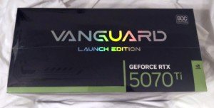MSI Vanguard RTX 5070 Ti 16GB Gaming GPU