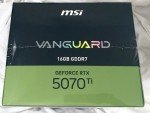 MSI Vanguard RTX 5070 Ti 16GB Gaming GPU