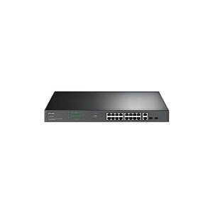 TP-Link 16 Port Gigabit PoE Switch with Uplinks