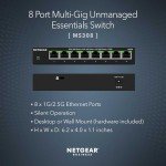 NETGEAR 8-Port Multi-Gigabit Ethernet Switch