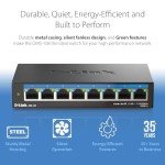 D-Link 8-Port 2.5GB Gaming Switch - Plug & Play