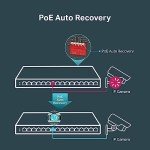 TP-Link TL-SG116P 16-Port Gigabit PoE Switch
