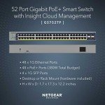 NETGEAR GS752TP 48-Port PoE+ Ethernet Switch