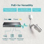 TP-Link 8-Port Gigabit PoE Switch with Uplinks