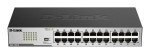 D-Link 24 Port Gigabit Ethernet Switch, Fanless
