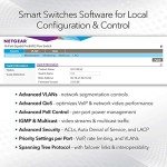 NETGEAR 24-Port Gigabit Smart Switch GS724T