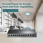 TP-Link 8-Port Gigabit PoE Switch with Uplinks