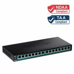 TRENDnet 16-Port Gigabit PoE+ Switch