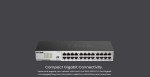 D-Link 24 Port Gigabit Ethernet Switch, Fanless