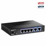 TRENDnet 6-Port 10G Network Switch, Black