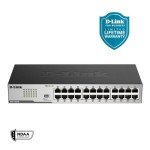 D-Link 24 Port Gigabit Ethernet Switch, Fanless