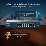 YuanLey 18-Port Gigabit PoE Switch 250W