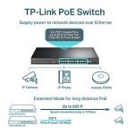 TP-Link 24-Port PoE Switch with 250W Power