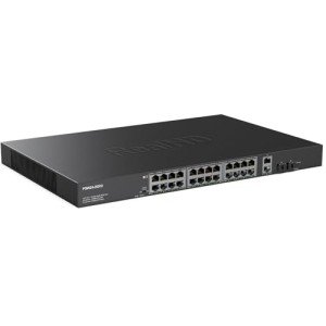 24-Port Gigabit PoE Network Switch with Uplinks