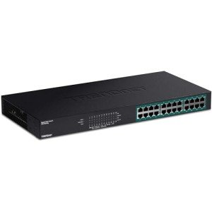 TRENDnet 24-Port Gigabit PoE+ Network Switch
