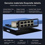 10-Port Gigabit Ethernet Unmanaged Industrial Switch