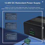 10-Port Gigabit Ethernet Unmanaged Industrial Switch