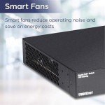 TRENDnet 24-Port Gigabit PoE+ Network Switch