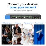 Linksys 8-Port Gigabit Managed Network Switch