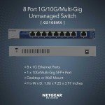 NETGEAR 8-Port 10G Multi-Gig Ethernet Switch
