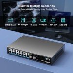 18-Port 2.5Gb Unmanaged Ethernet Switch