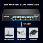 8-Port 2.5G PoE Managed Switch with 10G SFP