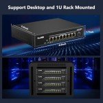 8-Port 2.5G PoE Managed Switch with 10G SFP