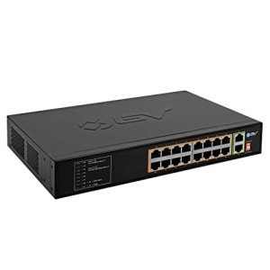 BV-Tech 18-Port Long Range PoE+ Switch