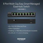 NETGEAR 8-Port Multi-Gigabit Managed Ethernet Switch