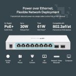 TP-Link Festa 10-Port Gigabit Smart PoE Switch