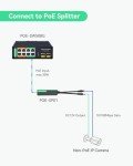 LINOVISION 8-Port Gigabit Unmanaged POE Switch