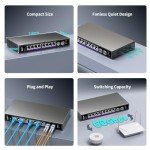 10-Port 2.5Gb Ethernet Switch with 10G SFP+ Ports