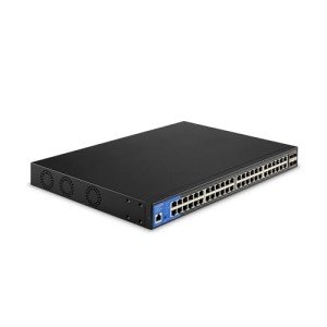Linksys 48-Port Gigabit PoE+ Switch with 10G Uplinks