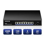 AUMOX 9-Port 2.5G PoE Network Switch