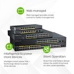 Zyxel 24-Port Gigabit PoE Switch with SFP