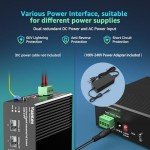YuanLey 10-Port Unmanaged PoE Gigabit Switch