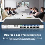 26-Port Gigabit Ethernet Switch - Smart Managed Hub