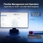 Binardat 6-Port 10G Managed Network Switch