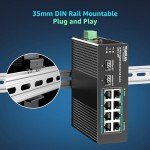 YuanLey 10-Port Unmanaged PoE Gigabit Switch