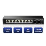 10-Port 2.5Gb Ethernet Switch with 10G SFP Ports