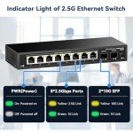 10-Port 2.5Gb Ethernet Switch with 10G SFP Ports